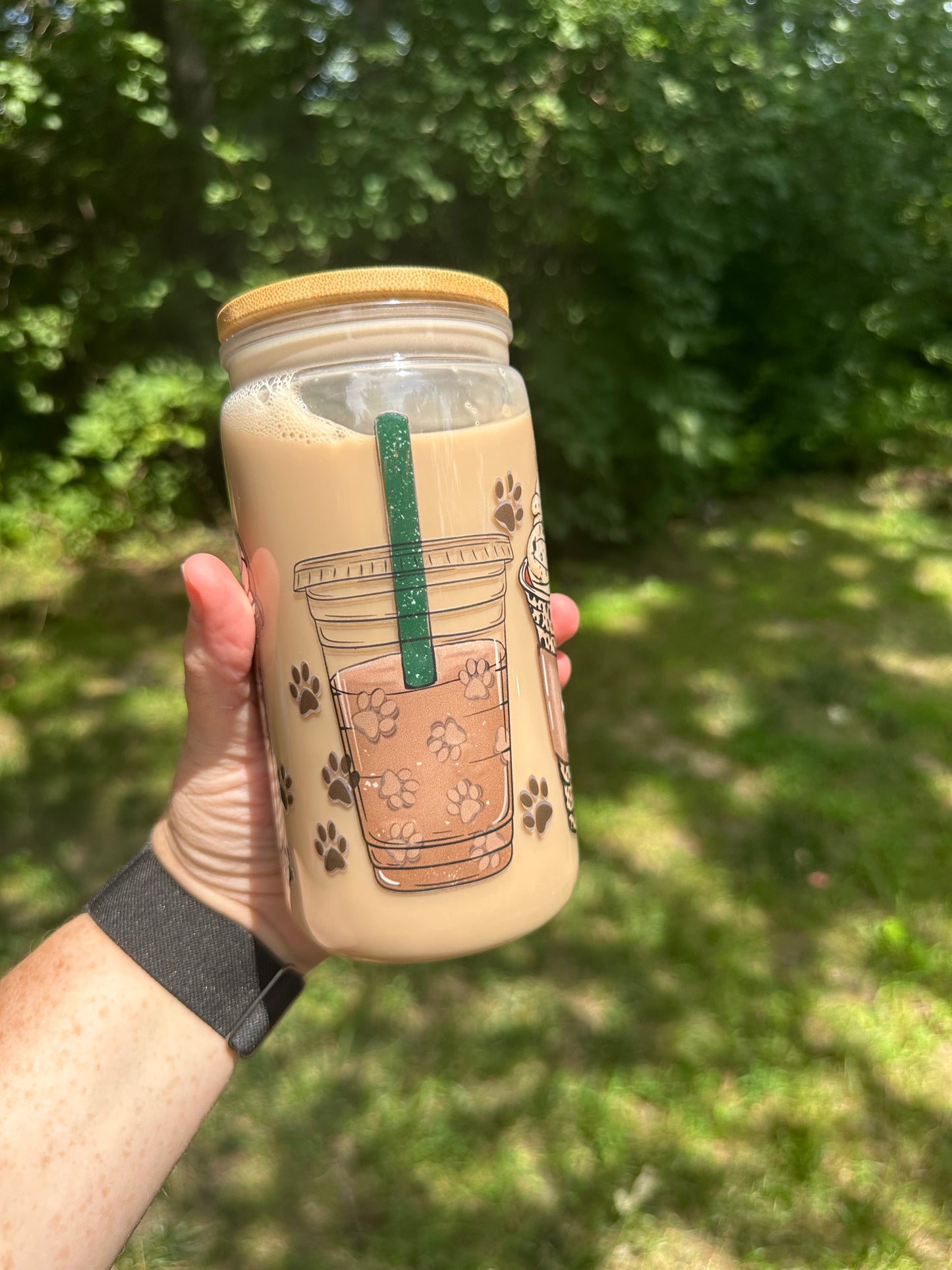 Dog Mom Puppucino Tumbler
