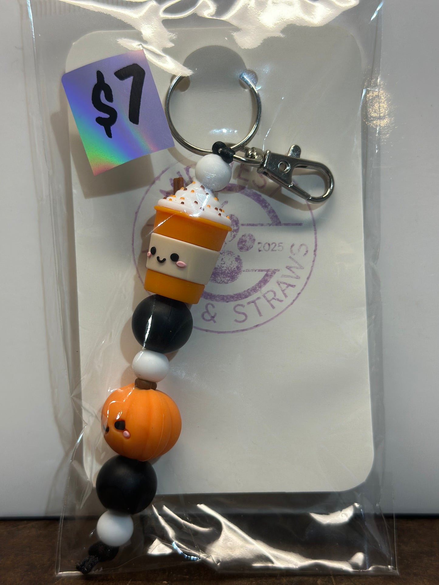 Pumpkin & Spice Keychain