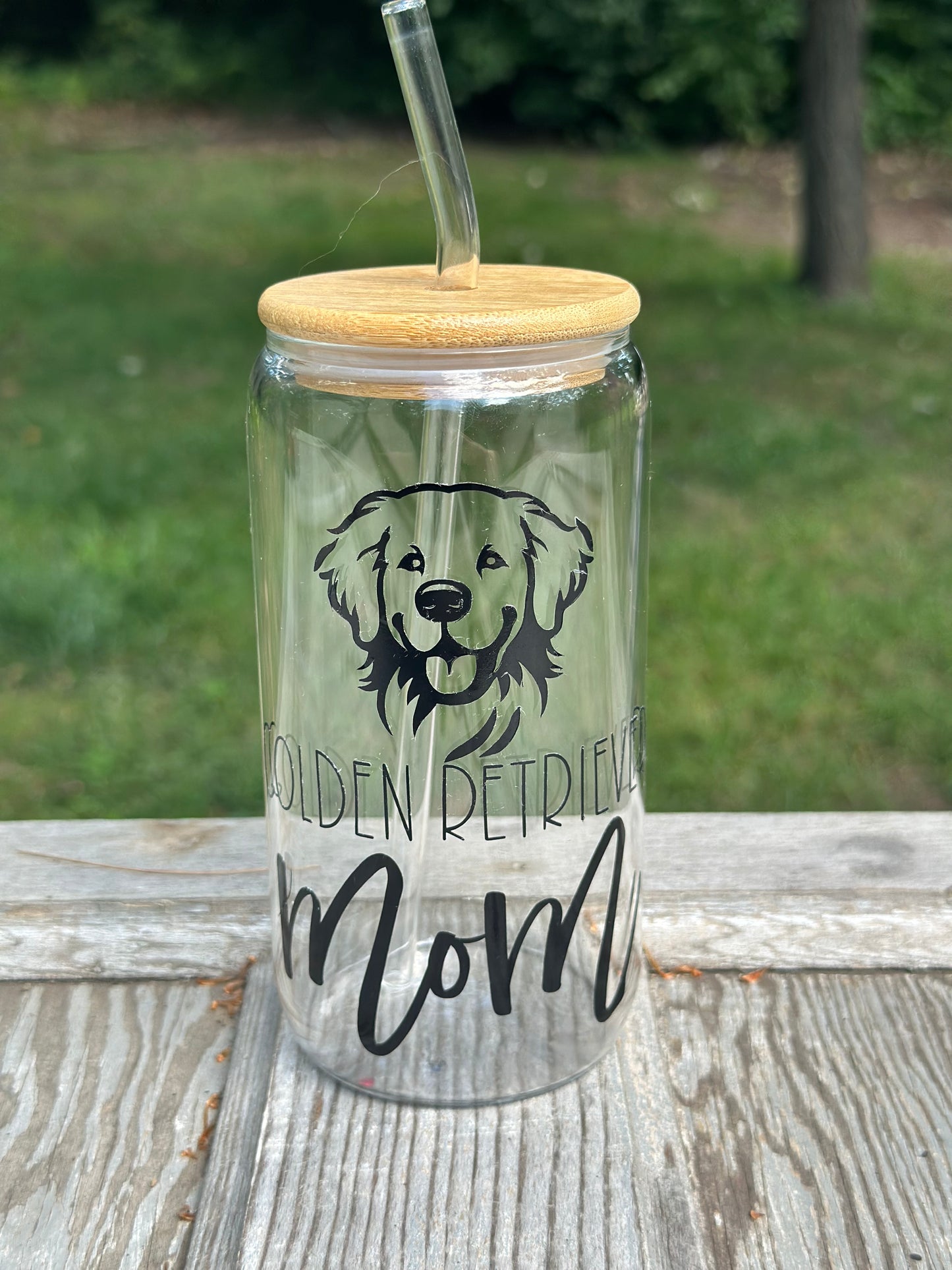 Custom Dog Breed Mom Tumbler