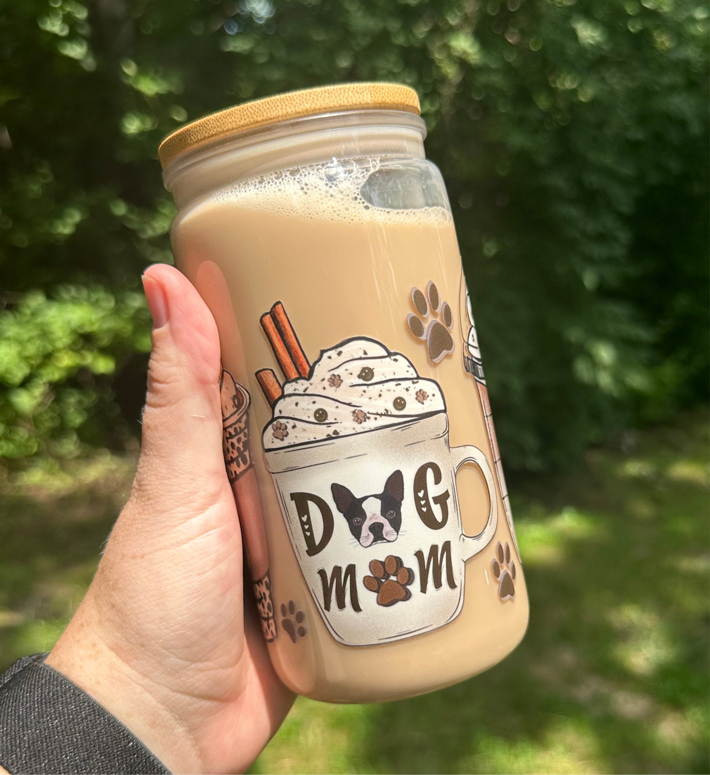 Dog Mom Puppucino Tumbler
