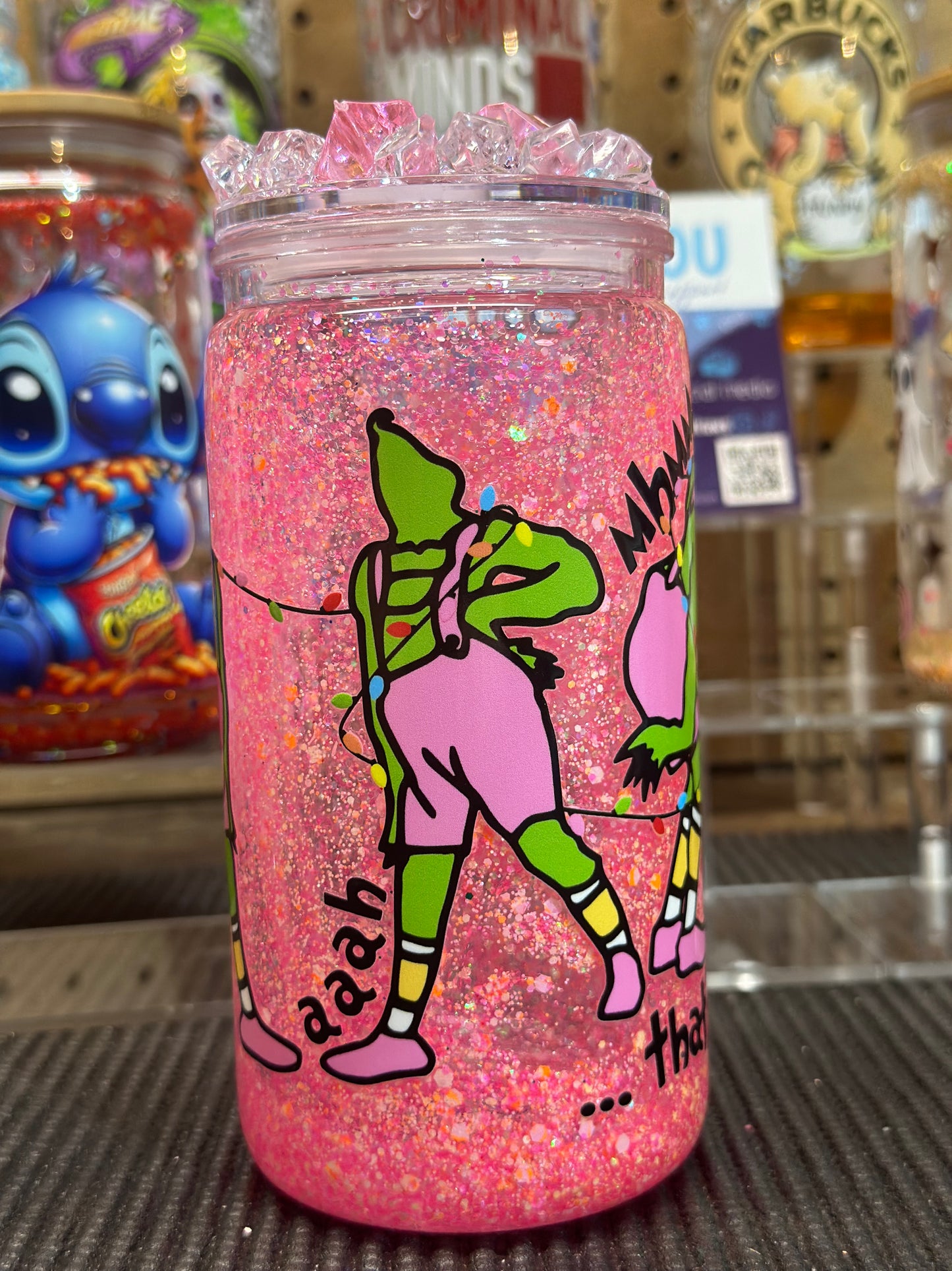 That’s it I’m not going (pink)